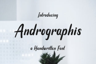 Andrographis: A Sweet and Charming Script Font for Editorial Warmth