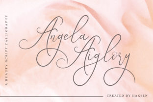 Angela Aiglory Script Font for Elegant Branding