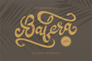 Bafera Font for Elegant Brand Identity