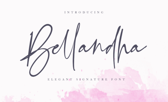 Bellandha: A Hand-Drawn Script Font That Feels Like Real Handwriting
