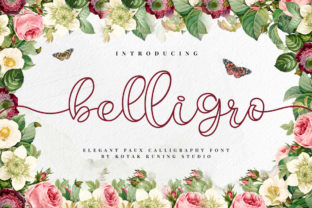 Belligro: A Sweet & Stunning Script Font for Scroll-Stopping Brand Content