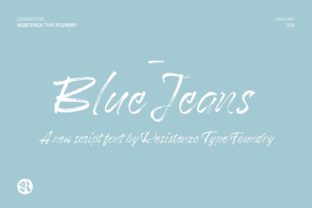 Blue Jeans Font for Warm, Authentic Branding
