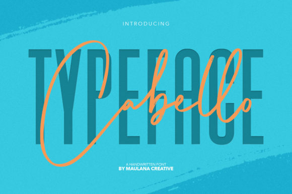 Cabello Font for Authentic, Relaxed Branding