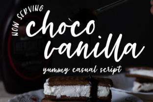 Choco Vanilla Script Handwritten Font for Elegant Branding