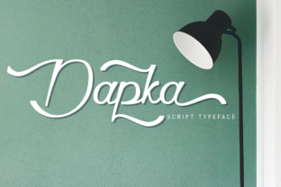 Dapka: A Script Handwritten Font for Editorial Elegance