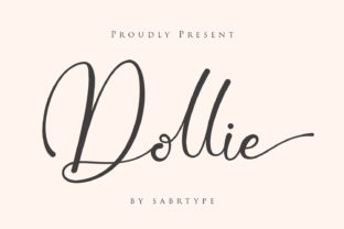 Dollie: Elegant Script Handwritten Font for Branding & Social Content