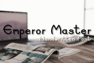 Emperor Master Script Font for Handmade Creators