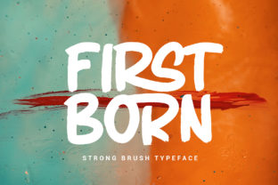 Firstborn Script Handwritten Font for Digital Design