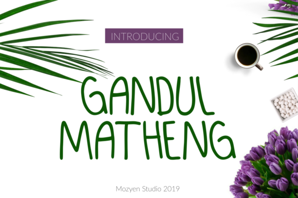 Gandul Matheng Font for Warm, Readable Branding
