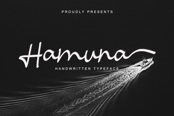 Hamuna Font for Small Business Branding
