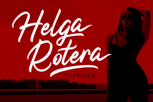 Helga Rotera: A Bold Script Handwritten Font That Elevates Real Business Brands