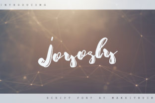 Joyosly: A Distinctive Script Handwritten Font for Editorial Design