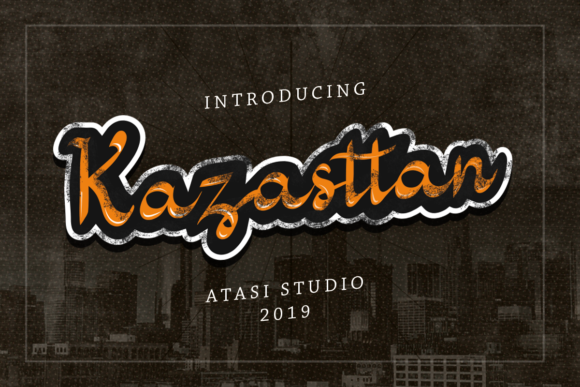 Kazasttan: A Vintage Script Handwritten Font for Editorial Charm