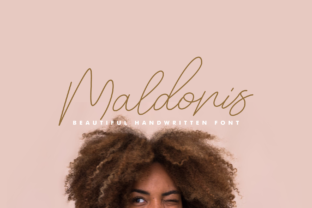 Maldonis: A Sweet & Standout Script Handwritten Font