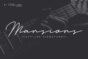 Mansions Script Handwritten Font for Professional Branding