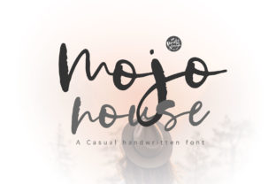 Mojo House Script Handwritten Font for Modern Makers