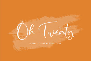 Oh Twenty: A Light and Charming Script Font for Thoughtful Design