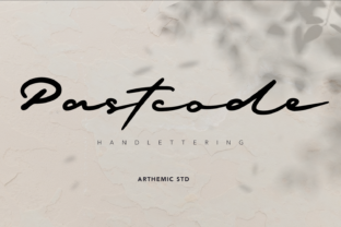 Pastcode: A Script Handwritten Font for Elegant Branding