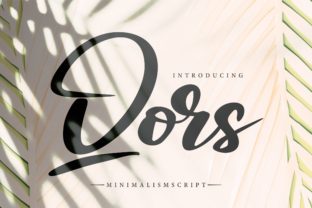 Qors: A Standout Script Handwritten Font for Scroll-Stopping Campaigns