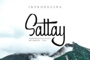 Sattay: A Modern Script Handwritten Font for Scroll-Stopping Brand Content