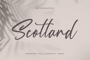Scotland Script Handwritten Font for Elegant Editorial Design