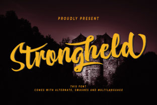 Strongheld: A Stunning Script Handwritten Font for Brand Builders
