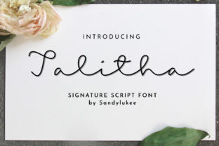 Talitha: A Romantic Monoline Script for Thoughtful Design