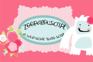 Zoopalouscript: A Whimsical Script Handwritten Font